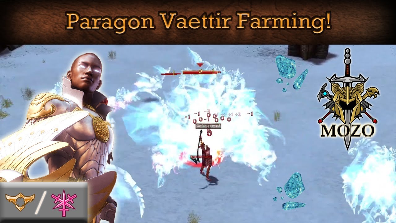 Paragon Vaettir Farming - Guild Wars 1 Paragon Farm P/A, HM
