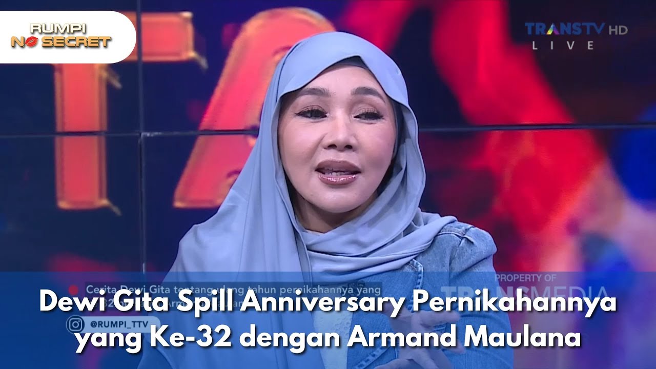 [FULL] Dewi Gita Spill Anniversary Pernikahannya yang Ke-32 dengan Armand Maulana - RUMPI (30/01/26)