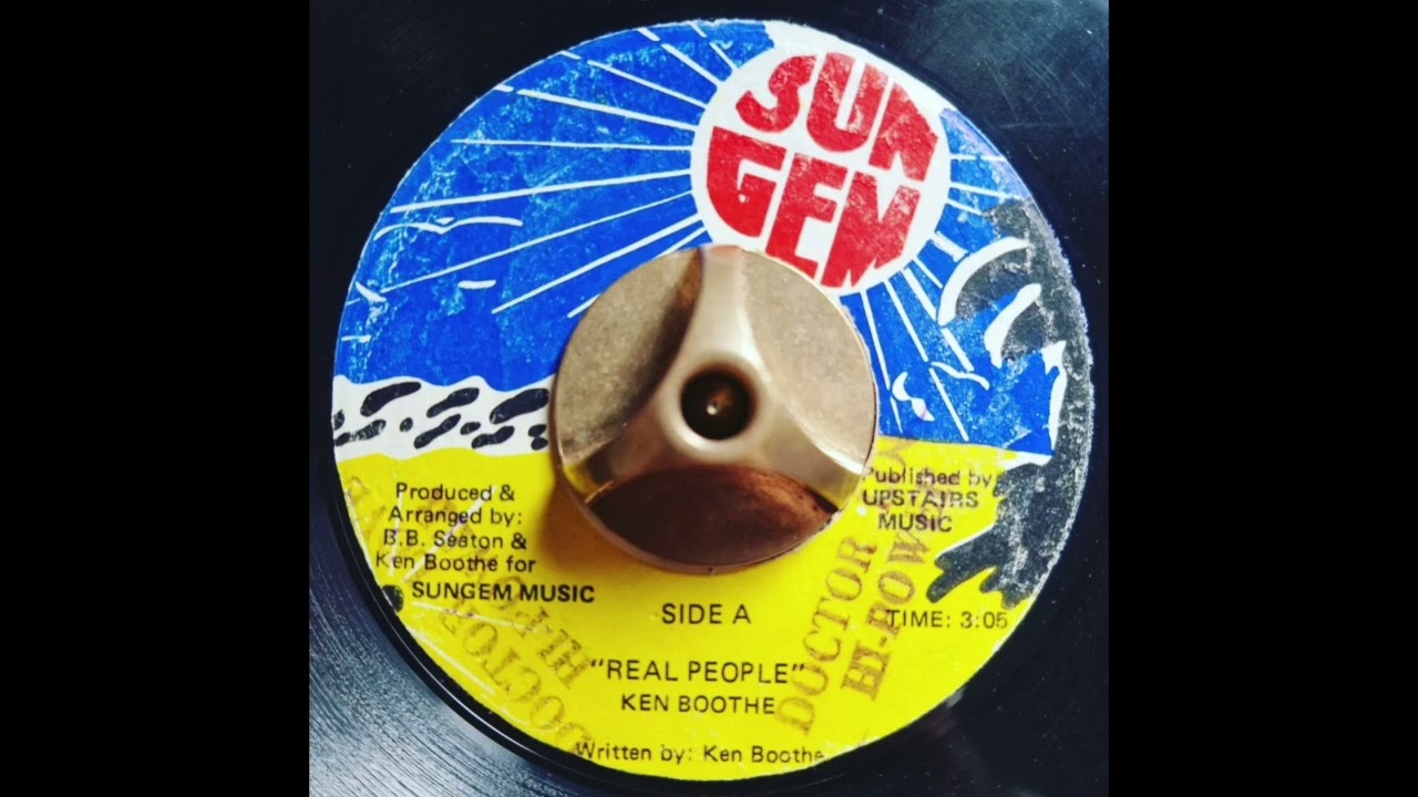 Ken Boothe - Real People & Dubs (198X Rubadub)
