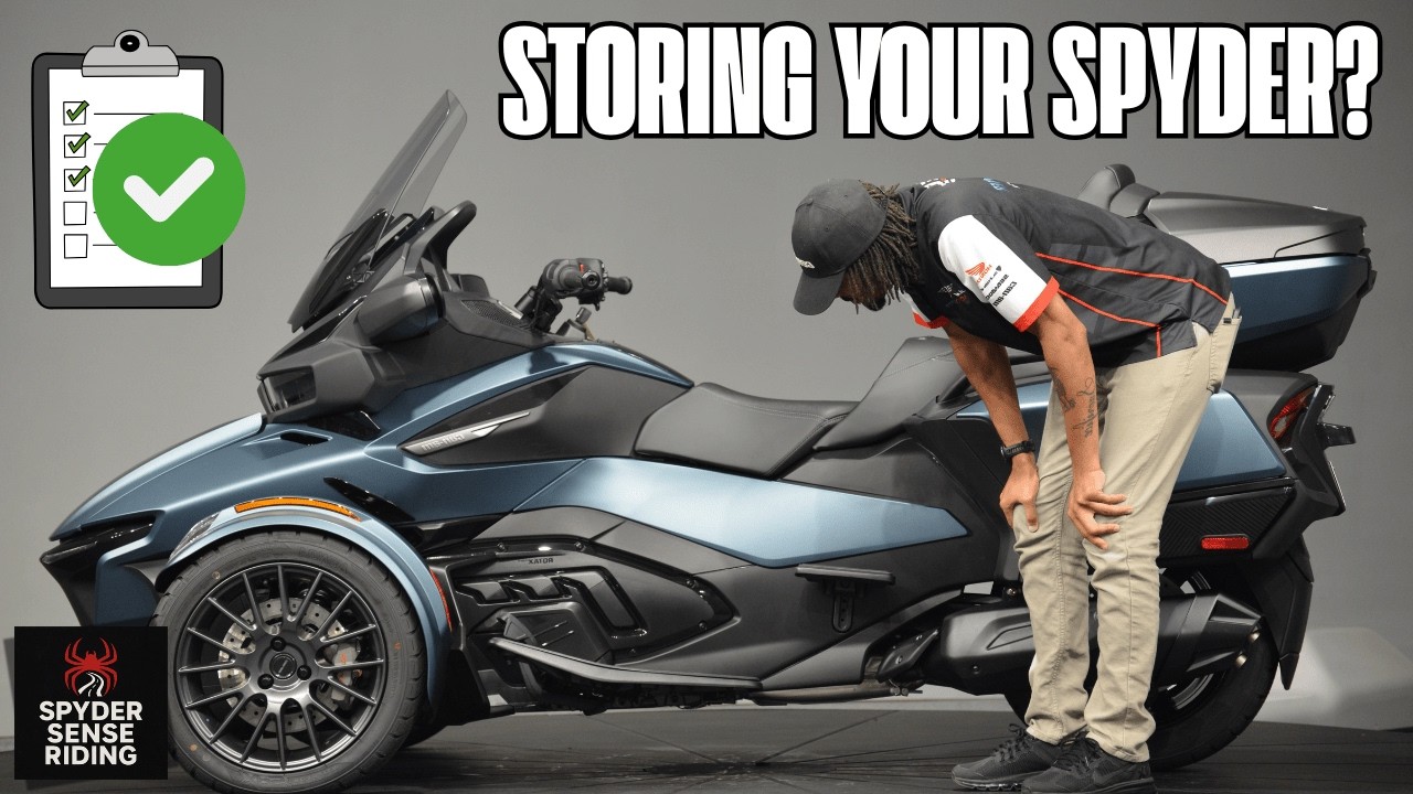Подготовка Spyder к зиме: руководство по хранению из 9 шагов