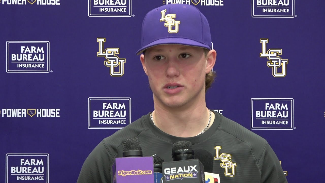 LSU pitcher Zac Cowan interview