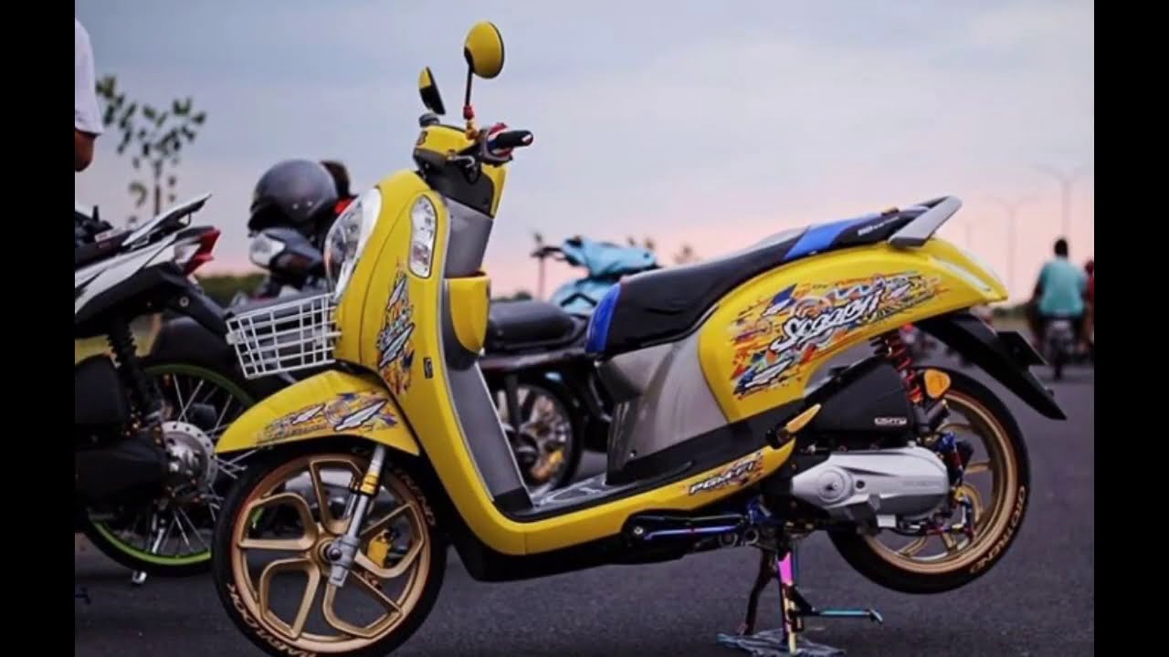 MODIFIKASI SCOOPY 2020 CAKEP CAKEP bikin cewek cewek betah