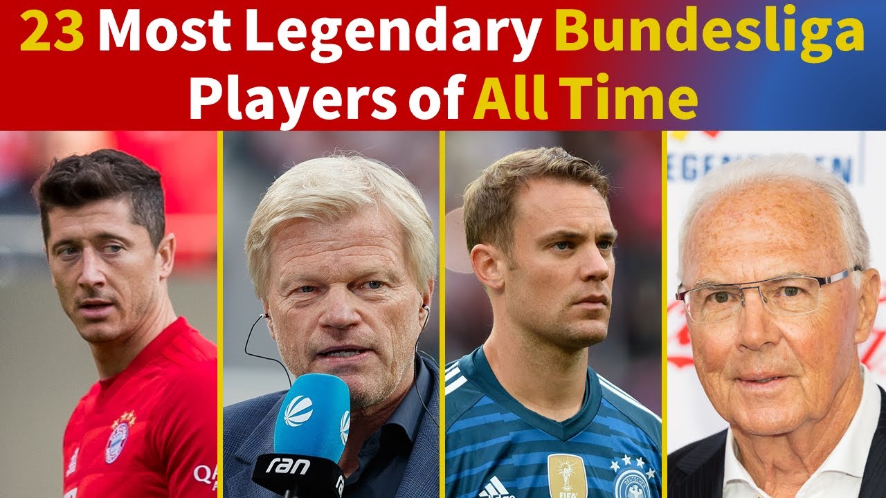 Top 23 Legendary Bundesliga Players ⚽🔥