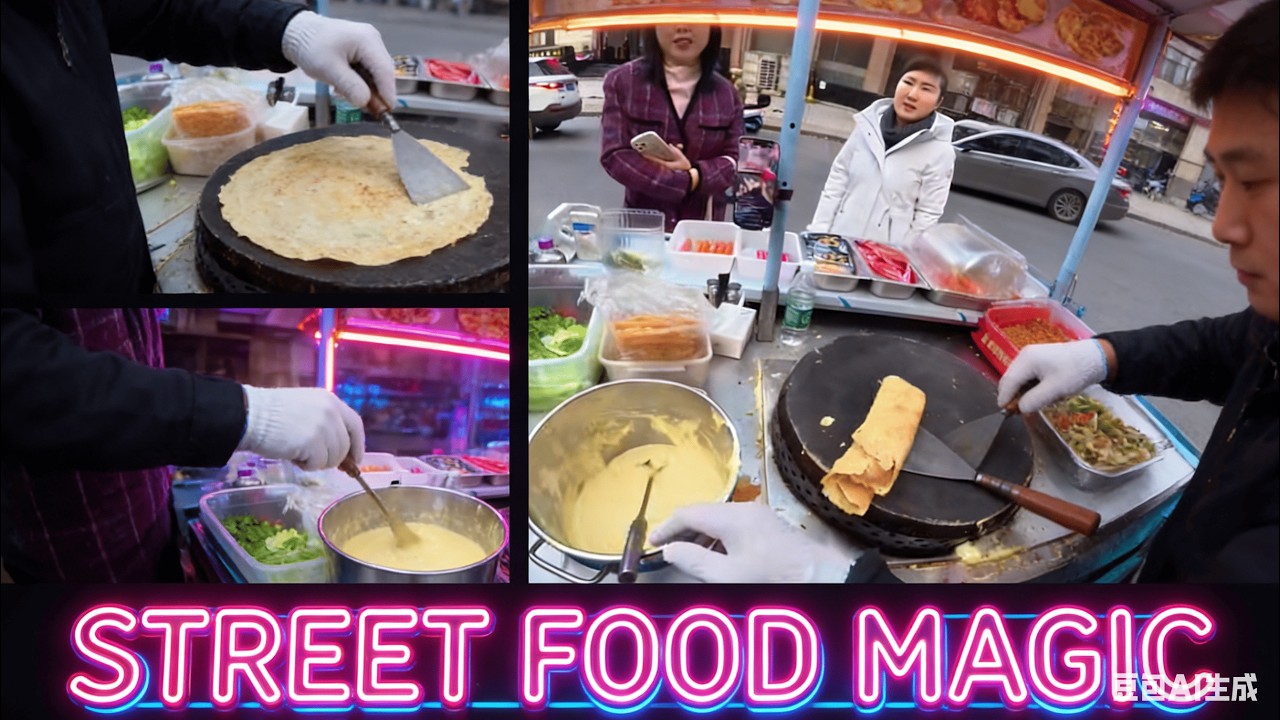 Make Money with Street-Style Crispy Egg Pancakes, Low Cost & High Demand