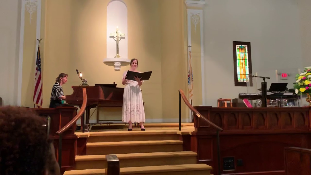 Victoria’s 2019 spring recital- Pur dicesti, o bocca bella- Arietta - A Lotti