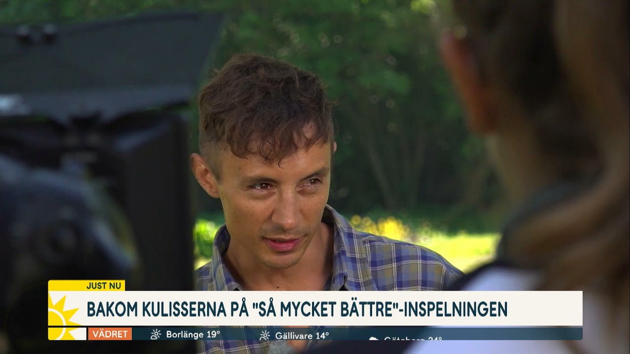 Bakom kulisserna på inspelningen av Så mycket bättre - Nyhetsmorgon (TV4)