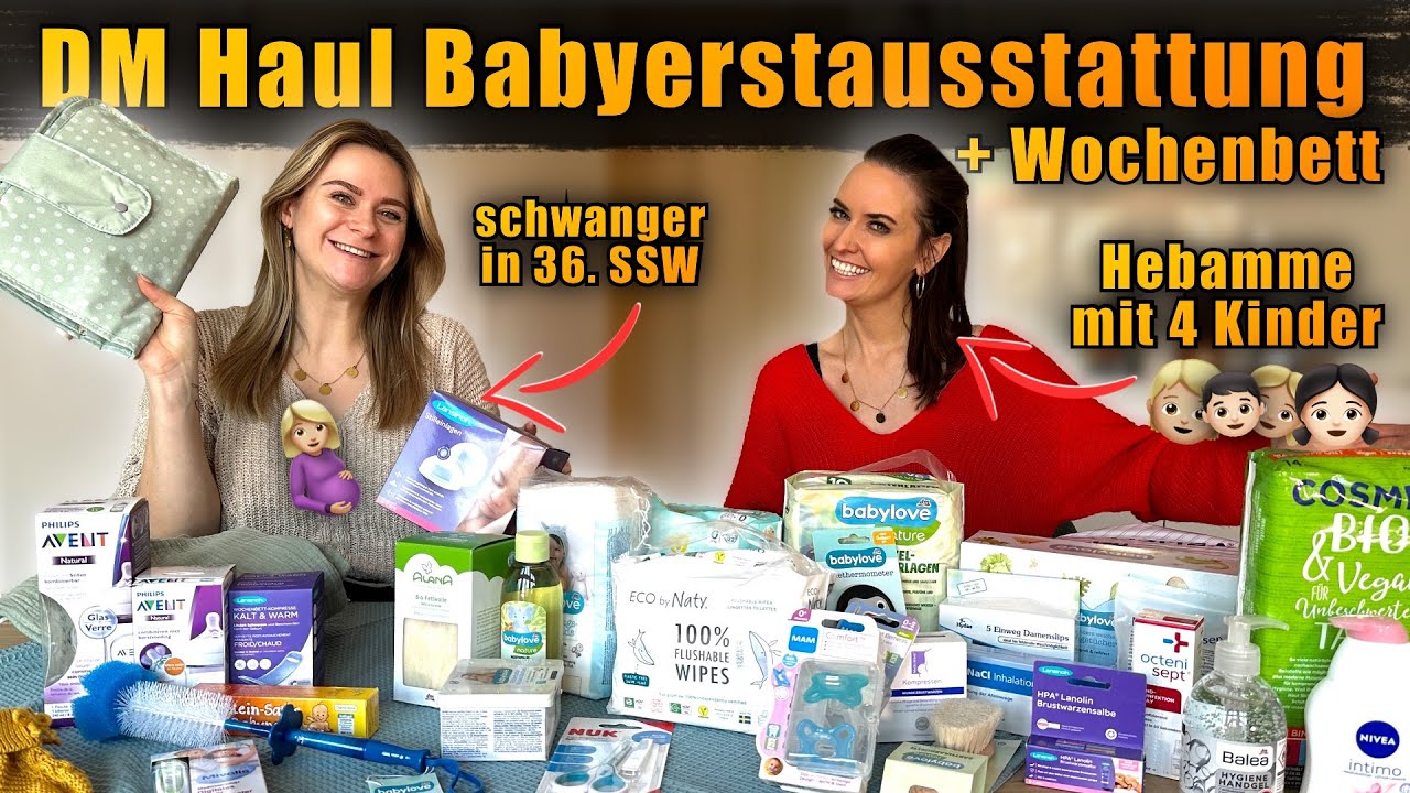 DM Haul Babyerstausstattung mit meiner Hebamme (36. SSW) 
