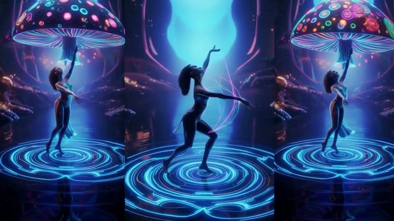 Mushroom Psychedelic Visuals - Trippy  Music Video