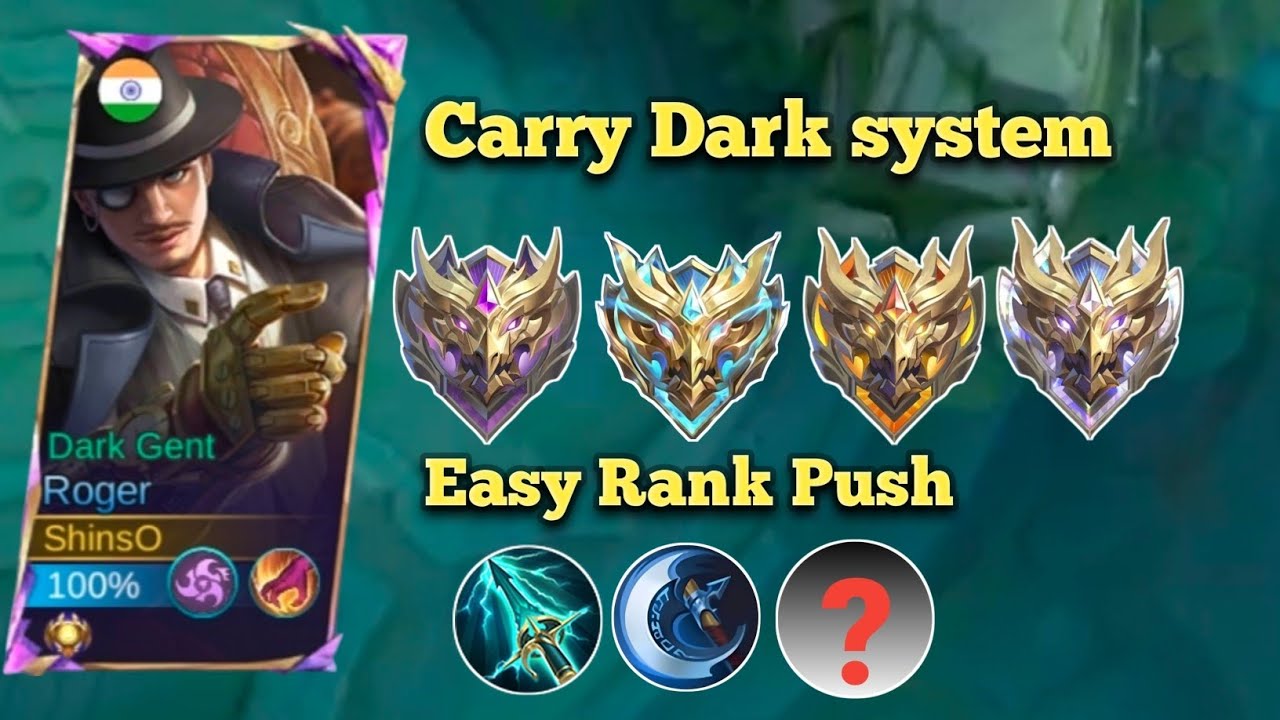 Carry Dark System 🔥 | Reach Immortal with this Build 💪 | Roger Best Build 2026  [ Roger Win streak ⚡