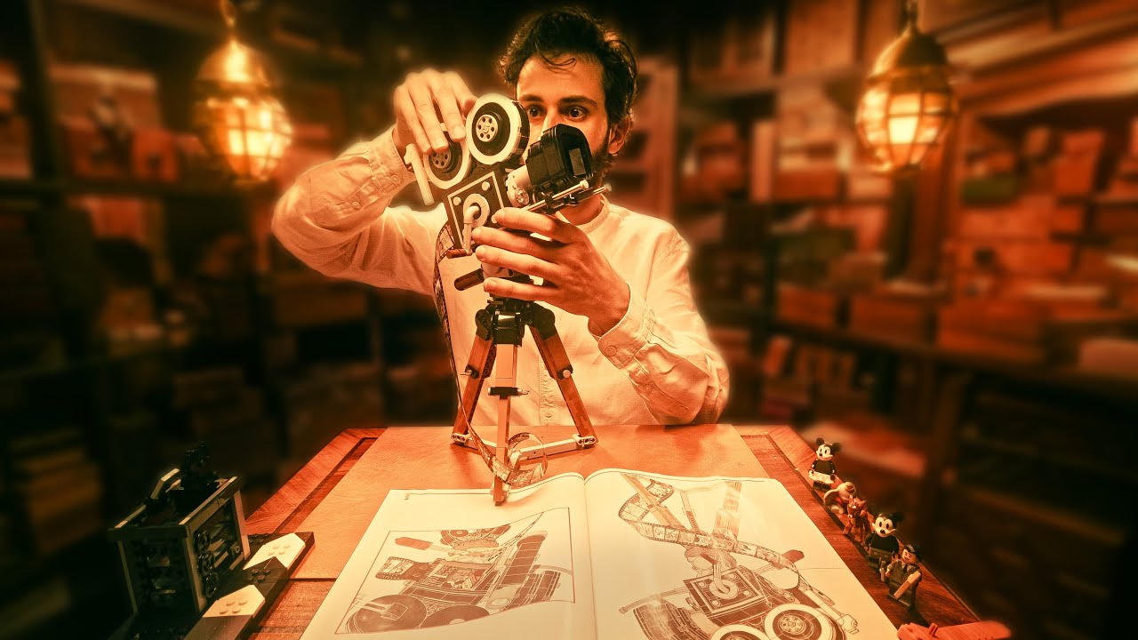 Building this LEGO Vintage Camera (ASMR No Talking)