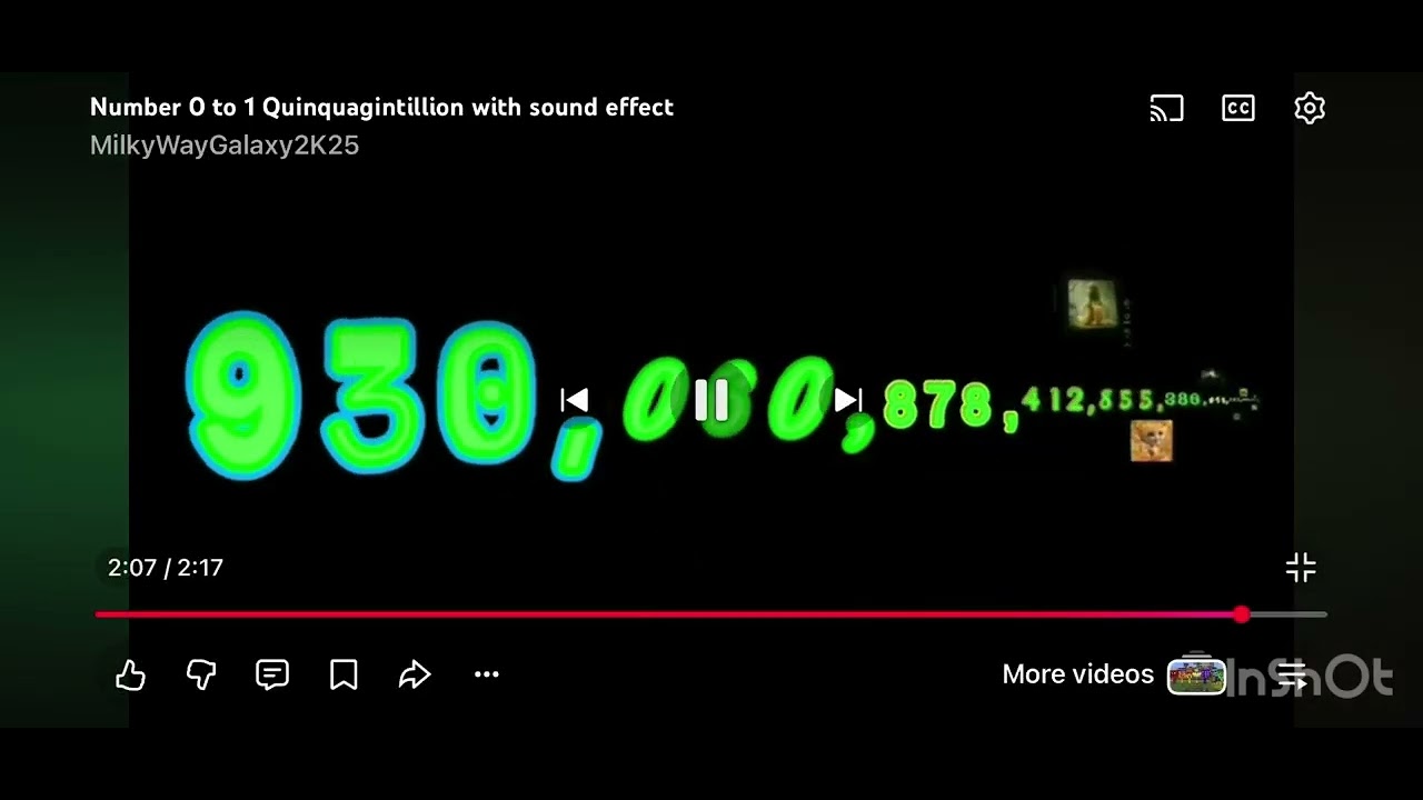 0 to Septenquadragintillion