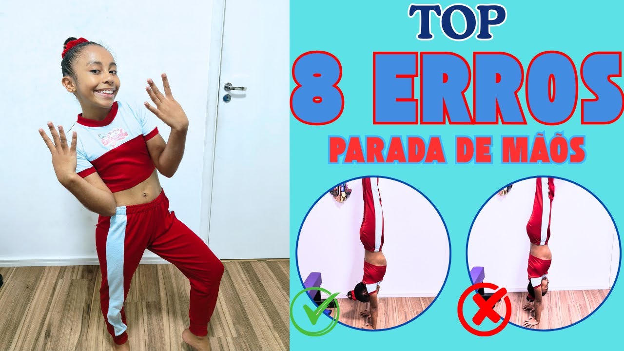 PARADA DE MÃOS PERFEITA: 8 ERROS QUE ESTÃO TE IMPEDINDO DE EVOLUIR #ginasticaartistica