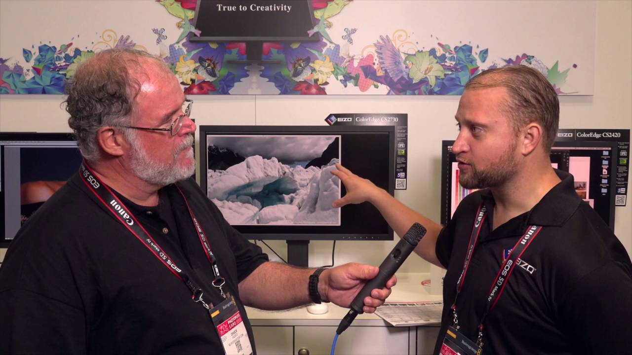 Photogearnews at PhotoPlus 2016 - EIZO Monitors - CG2730 and CS2730