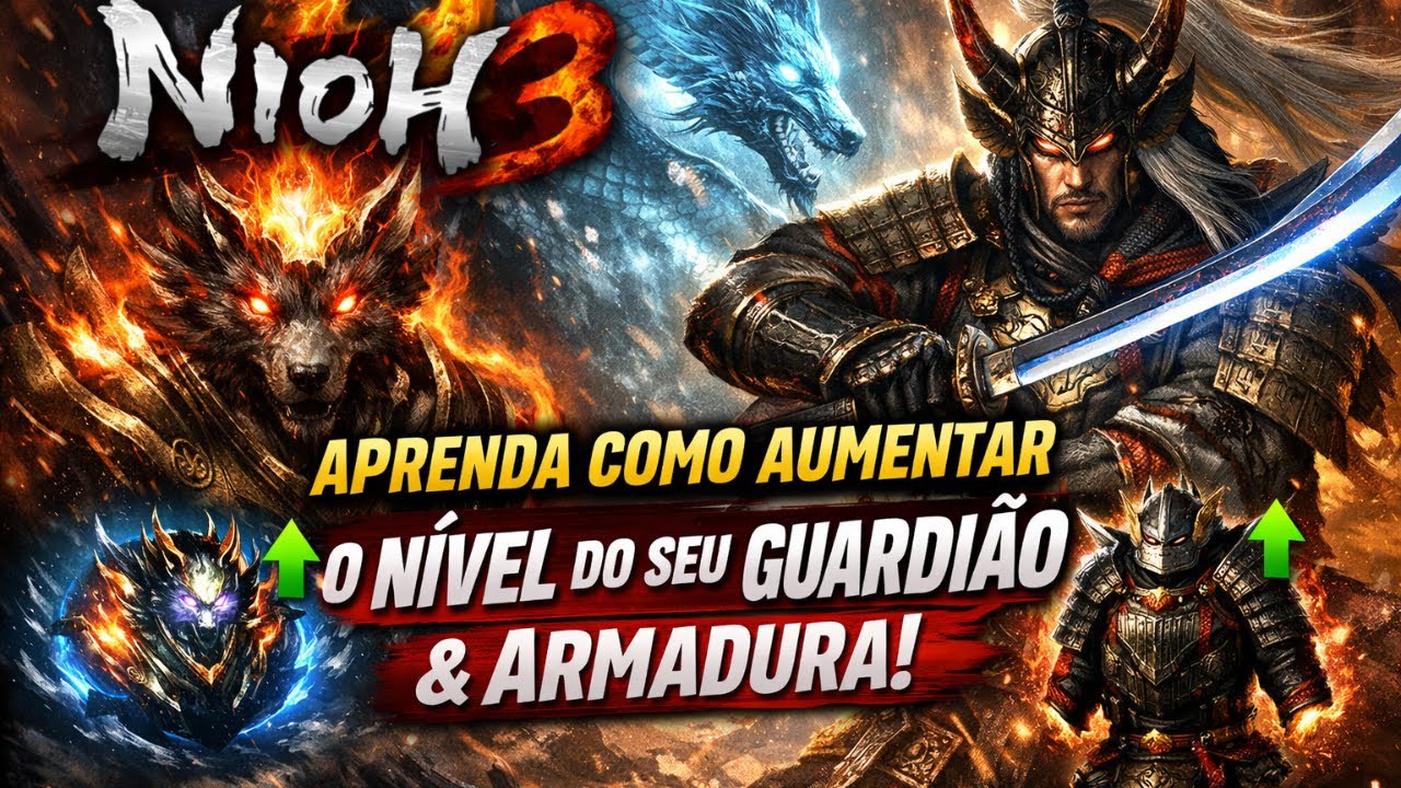 NIOH 3  dicas : como almentar o nivel do seu guardião e armaduras ETC..