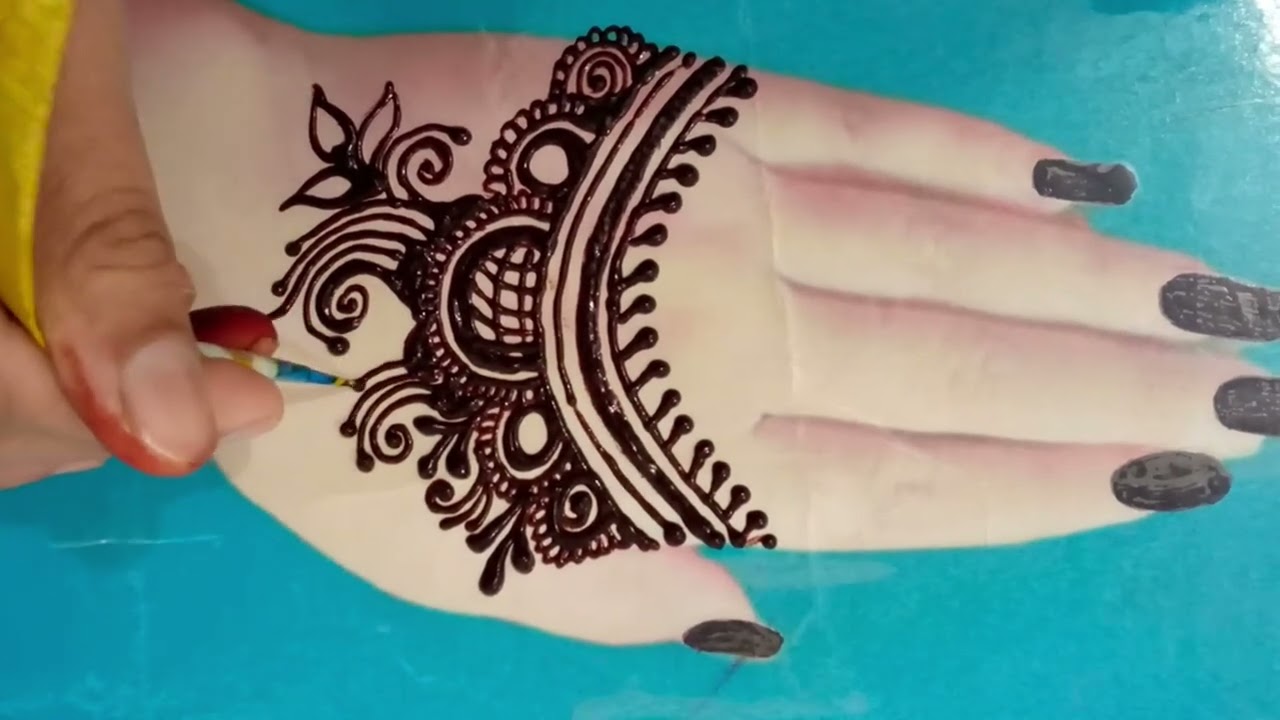 easy mehndi design hand || mehndi design full hand || mehndi easy design ||mehndi design