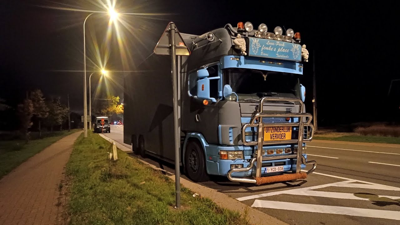 Kermis Ten Aard 2025 afbouw en transport 