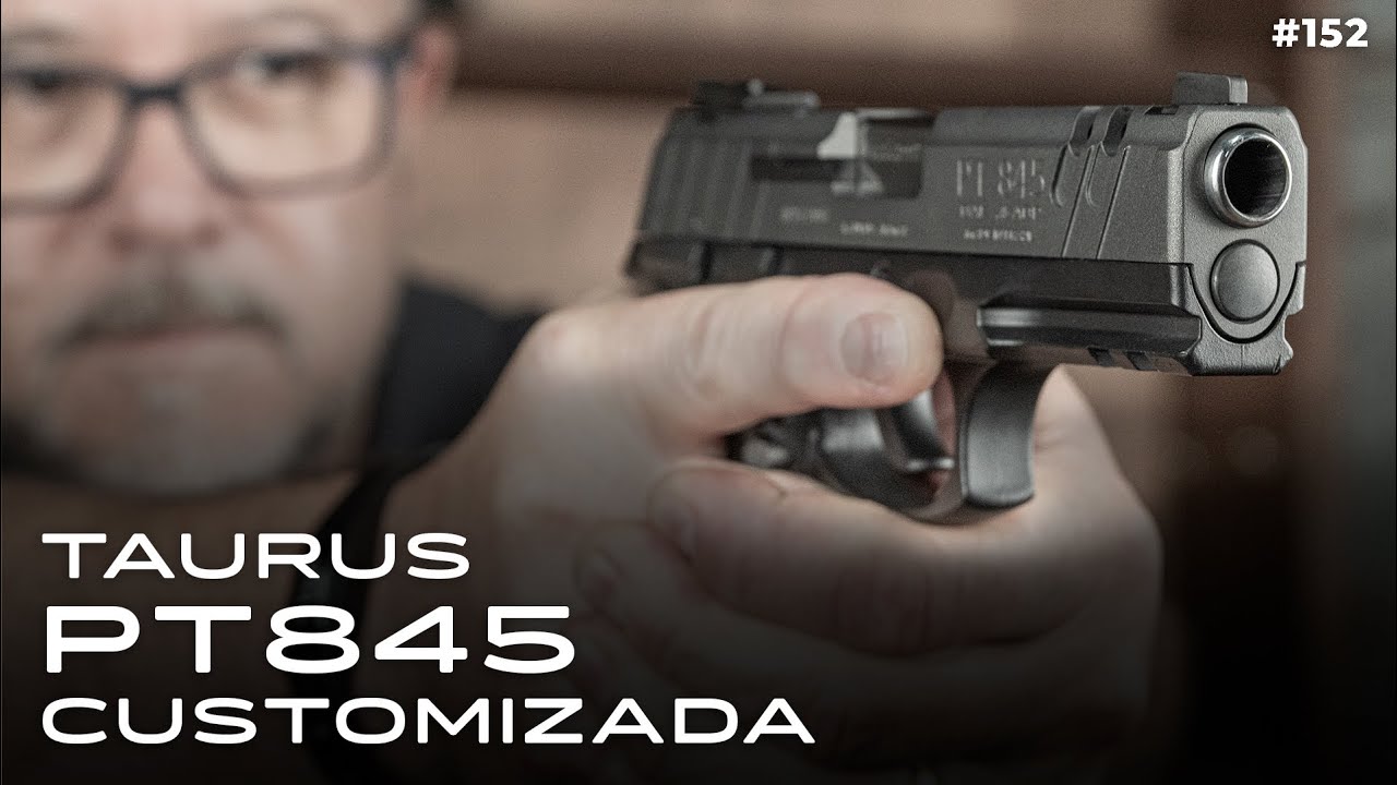 TAURUS PT845 // REVIEW 152 #armas #PT845 #visaocustom