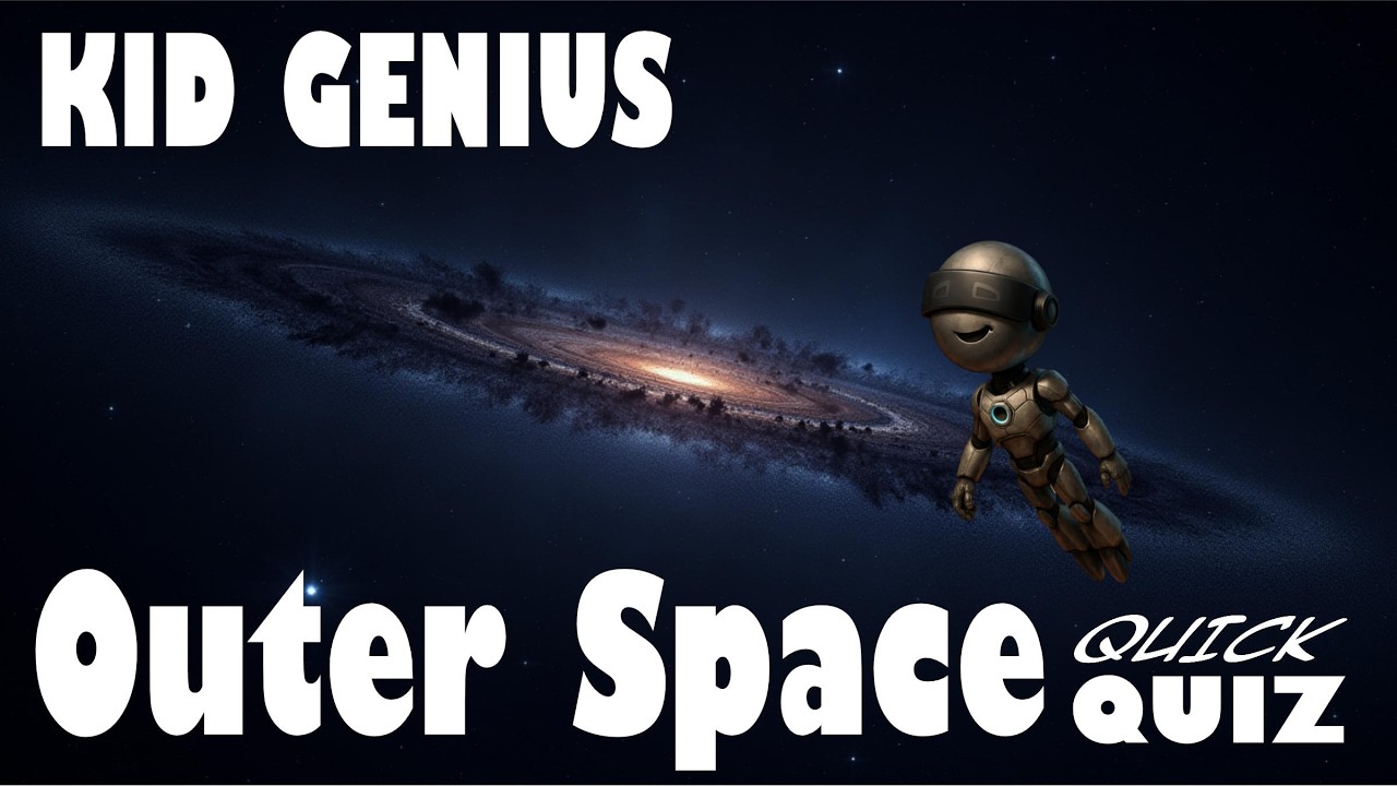 Kid Genius Quiz Zone - Outer Space