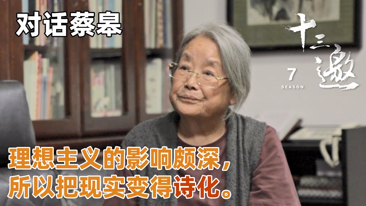 【对话蔡皋】理想主义的影响颇深，所以把现实变得诗化。【十三邀 第七季】