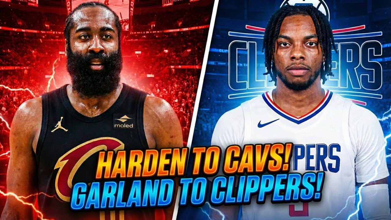 BOOM! James Harden TRADED to Cavaliers for Darius Garland! (Full Breakdown)