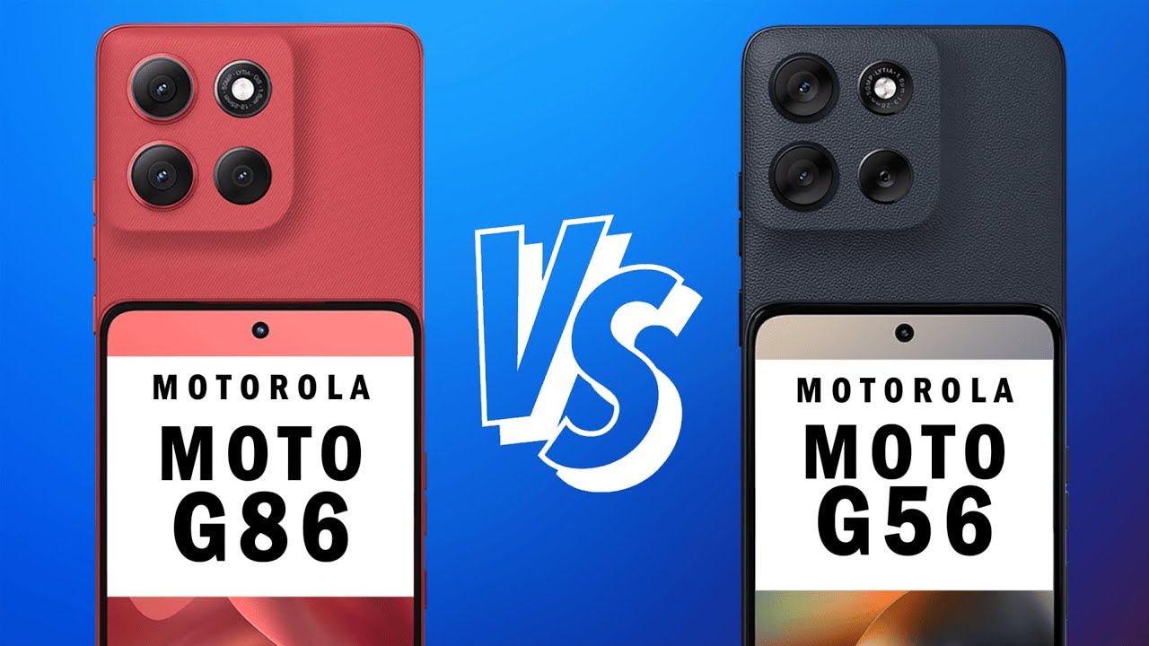 Motorola Moto G86 vs Moto G56