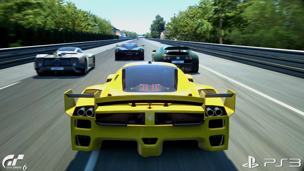 Gran Turismo 6 | Ferrari FXX '07 - Circuit de la Sarthe Ver.2013 [4KPS3]