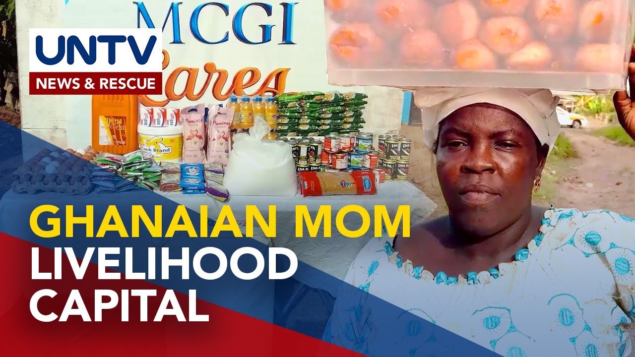 Ghanaian mom's wish for livelihood capital, granted by MCGI