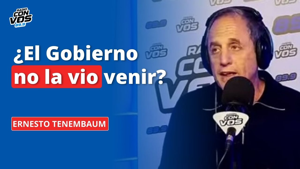 Crisis por el derrumbe de imagen de Milei. La mirada de Ernesto Tenembaum