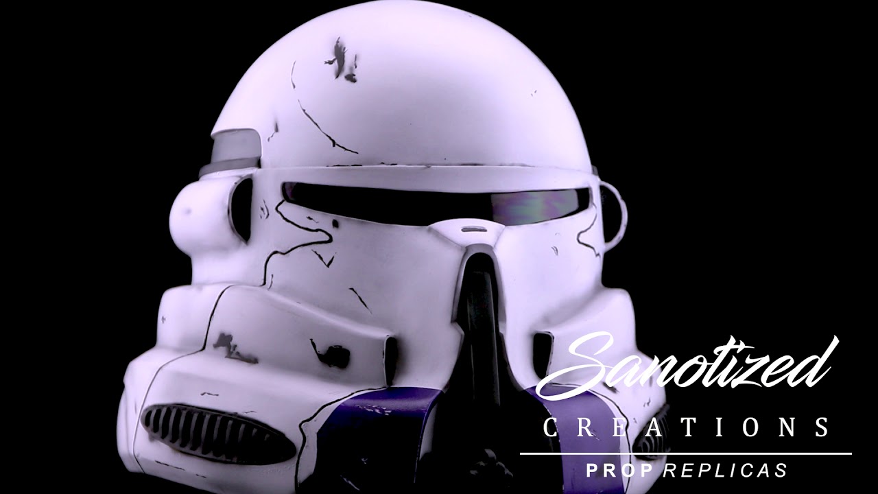 187th Airborne Clone Trooper 1:1 helmet replica | 360° View