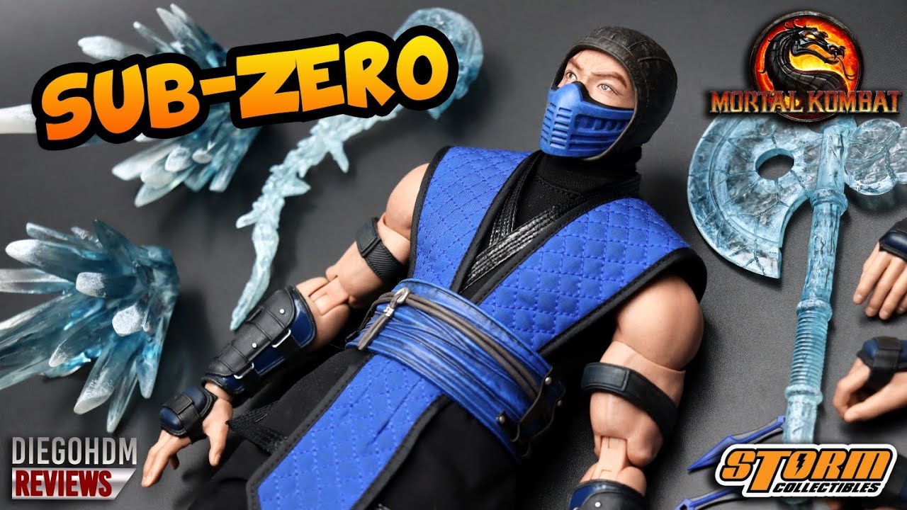 SUB-ZERO 1/6 Storm Collectibles Mortal Kombat 11 Unboxing e Review BR / DiegoHDM