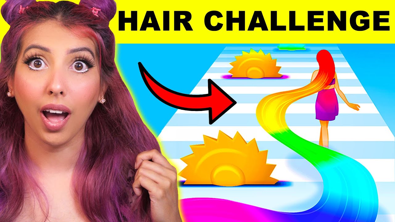 I Tried The Hair Challenge App Game