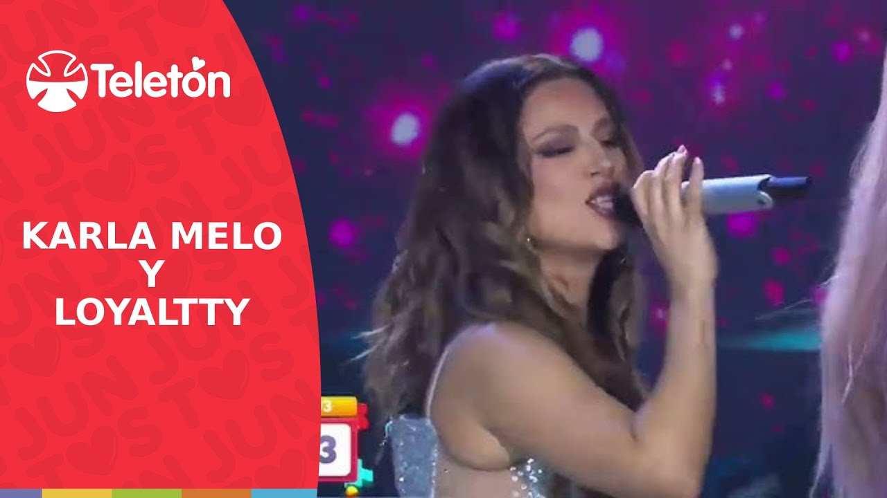Así fue el show de Karla Melo con Loyaltty en la Teletón 2024 | Canal 13