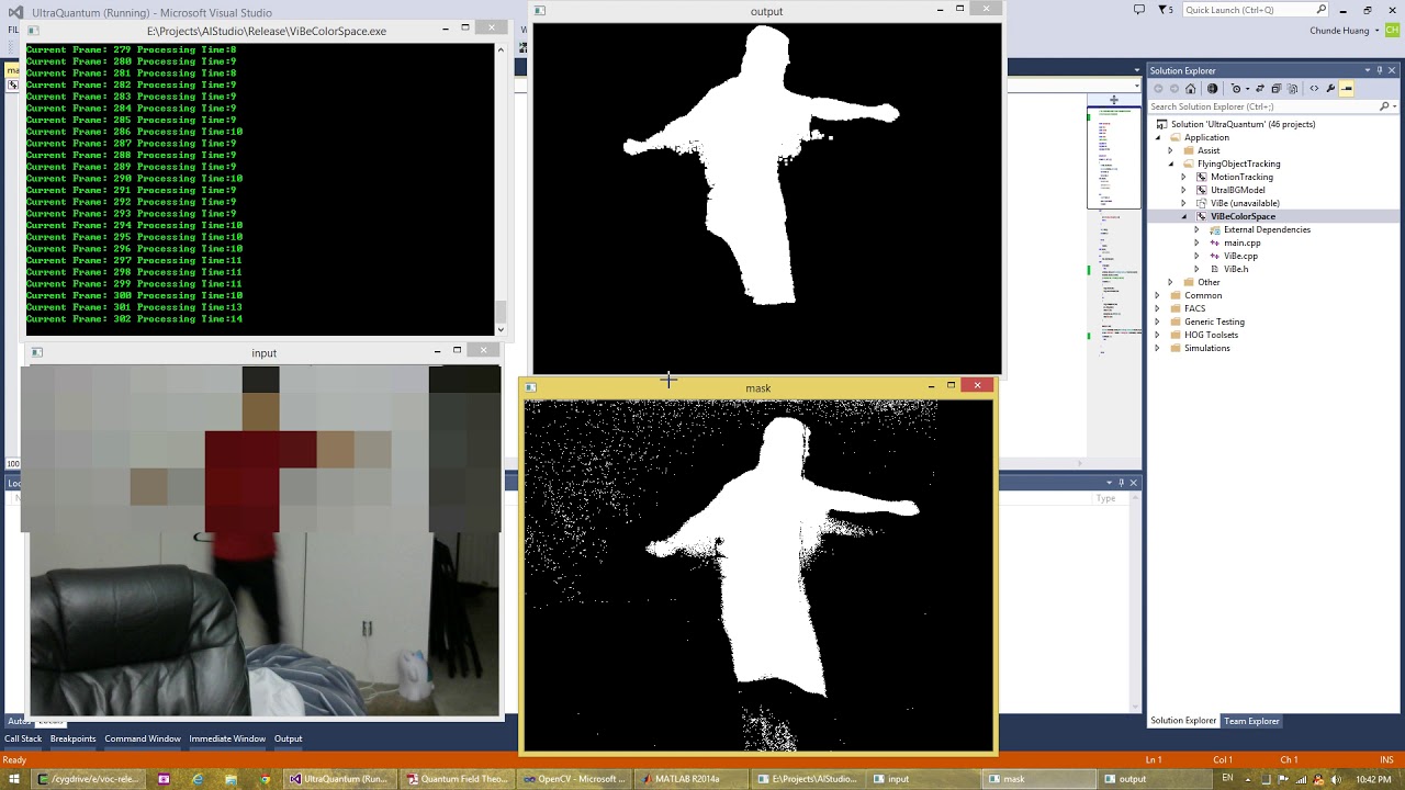 Vibe Algorithm for Object Tracking