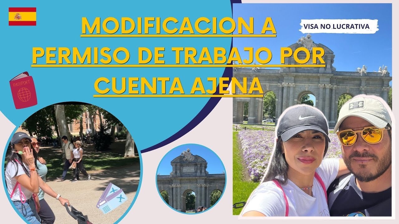 Modificacion a trabajo por cuenta ajena!!#nonlucrativevisa #visanolucrativa #foryou #españa #migrar