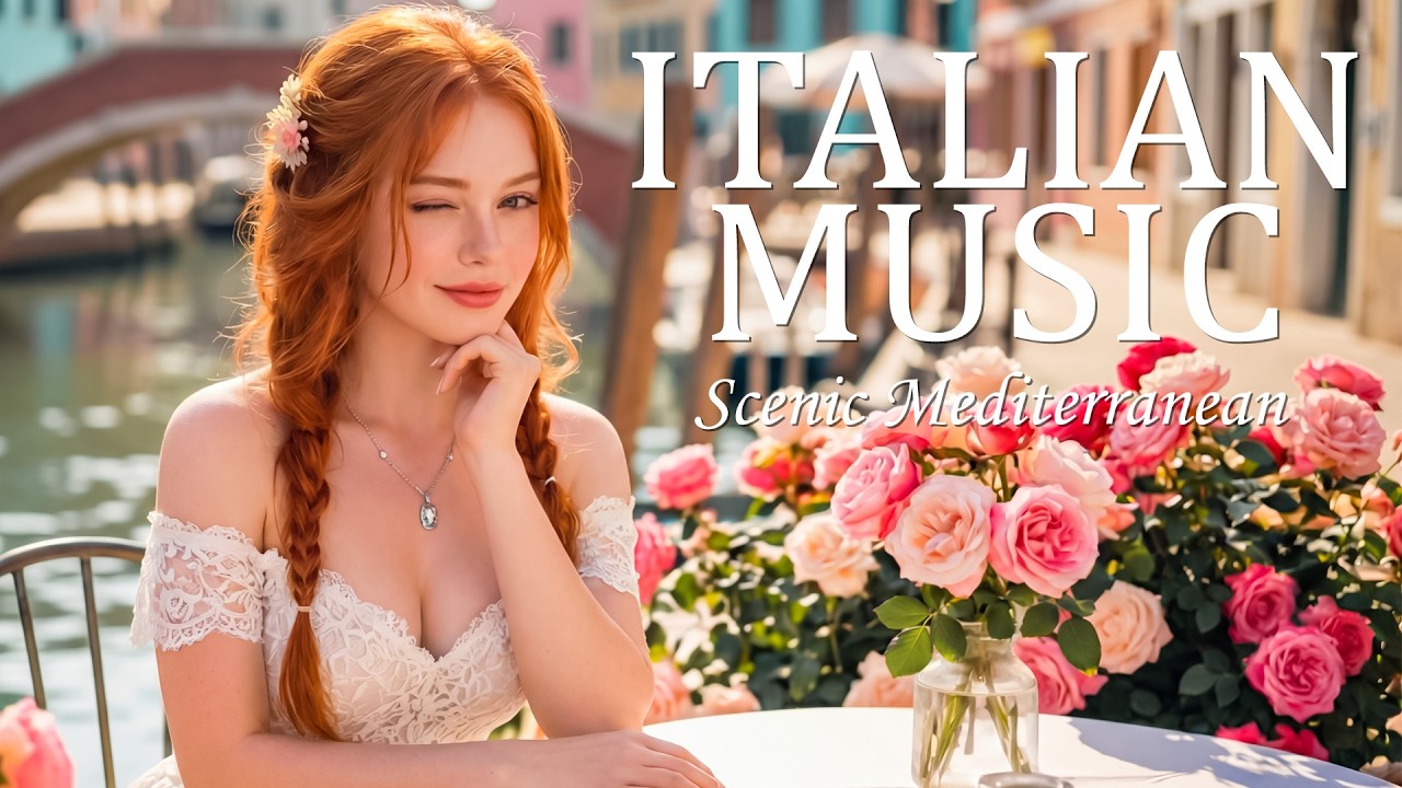 Romantic Italian Girl | 2+ Hours Relaxing Mediterranean Music | Spazio Sonoro Italiano