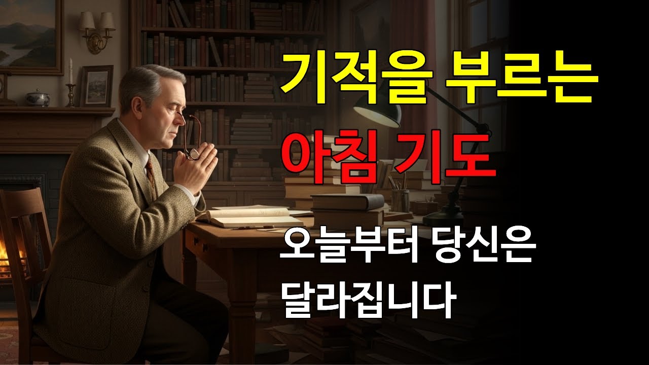 아침 5분의 기적, 이 4가지 기도가 당신의 인생을 바꿉니다