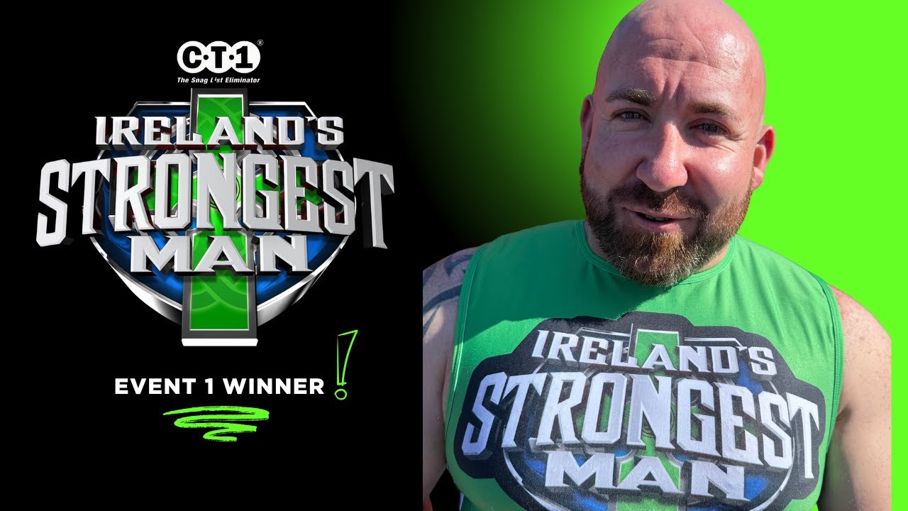Irelands Strongest Man 2025 - Event 1 - Winner