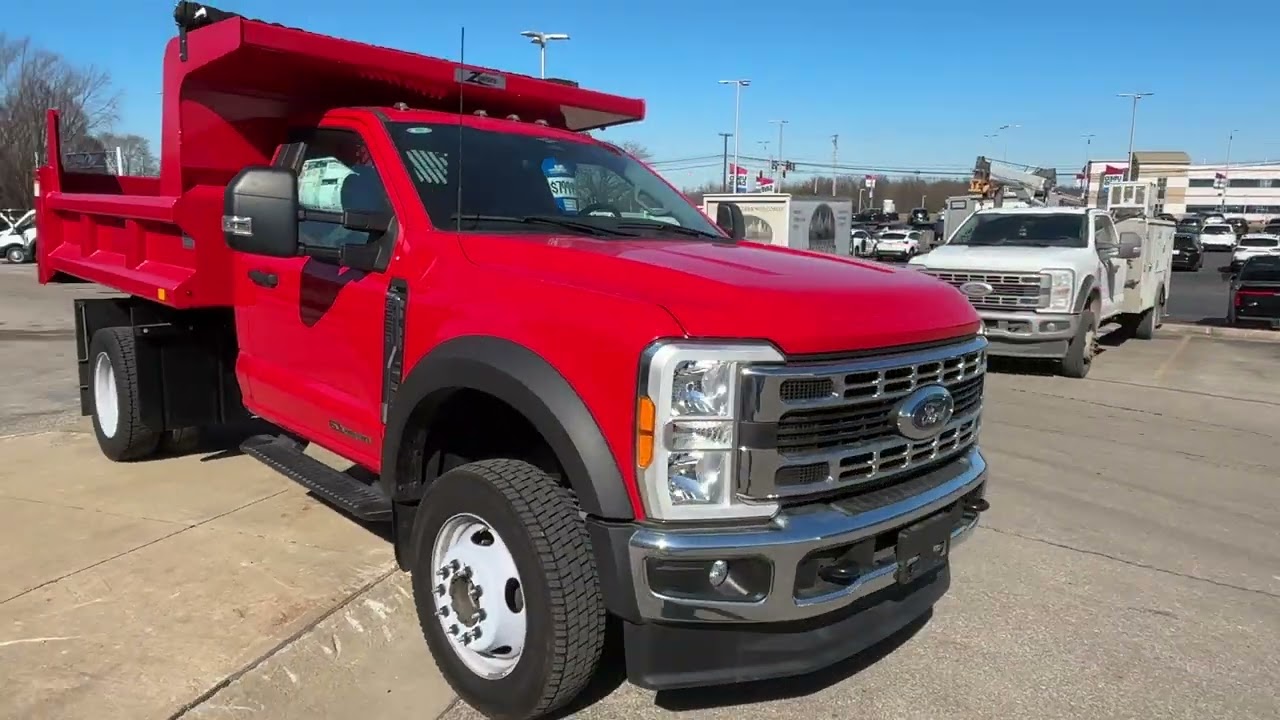 FORD F550 DIESEL DUMP TRUCK FOR SALE