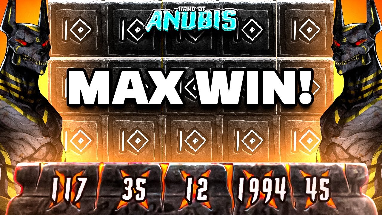 THE CRAZIEST GOD CLUSTER HAND OF ANUBIS MAX WIN!