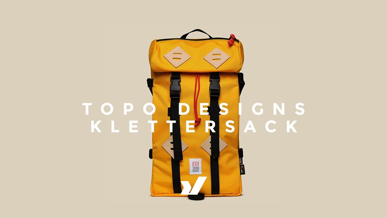 The Topo Designs Klettersack Backpack