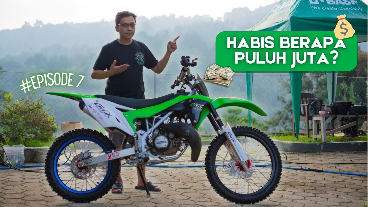 Biaya Bangun Motor Trail Mesin Ninja | Bangun Motor Trail Episode 7