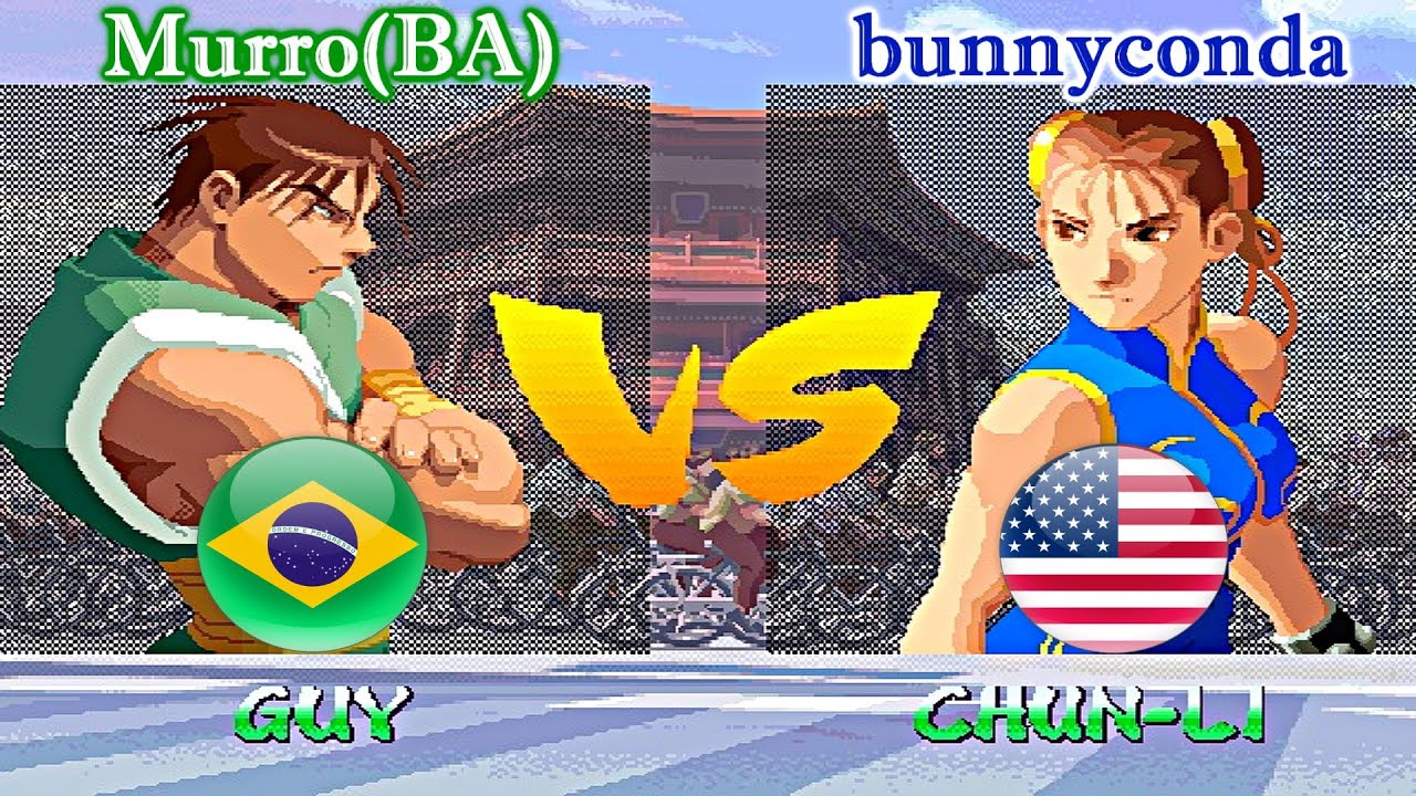 Street Fighter Alpha 2 - Murro(BA) vs bunnyconda FT10