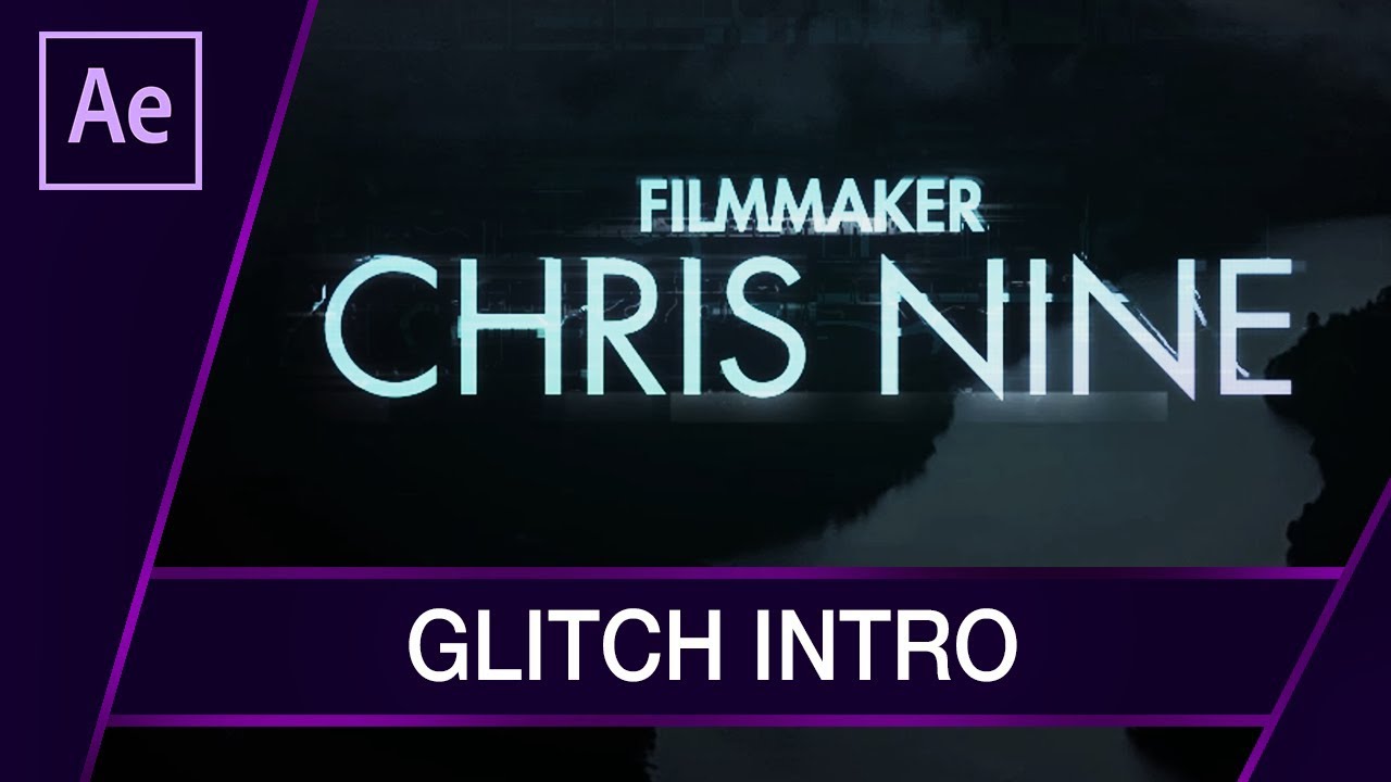 Jak łatwo zrobić GLITCH INTRO? ▪ #51 After Effects | Poradnik ▪ Tutorial