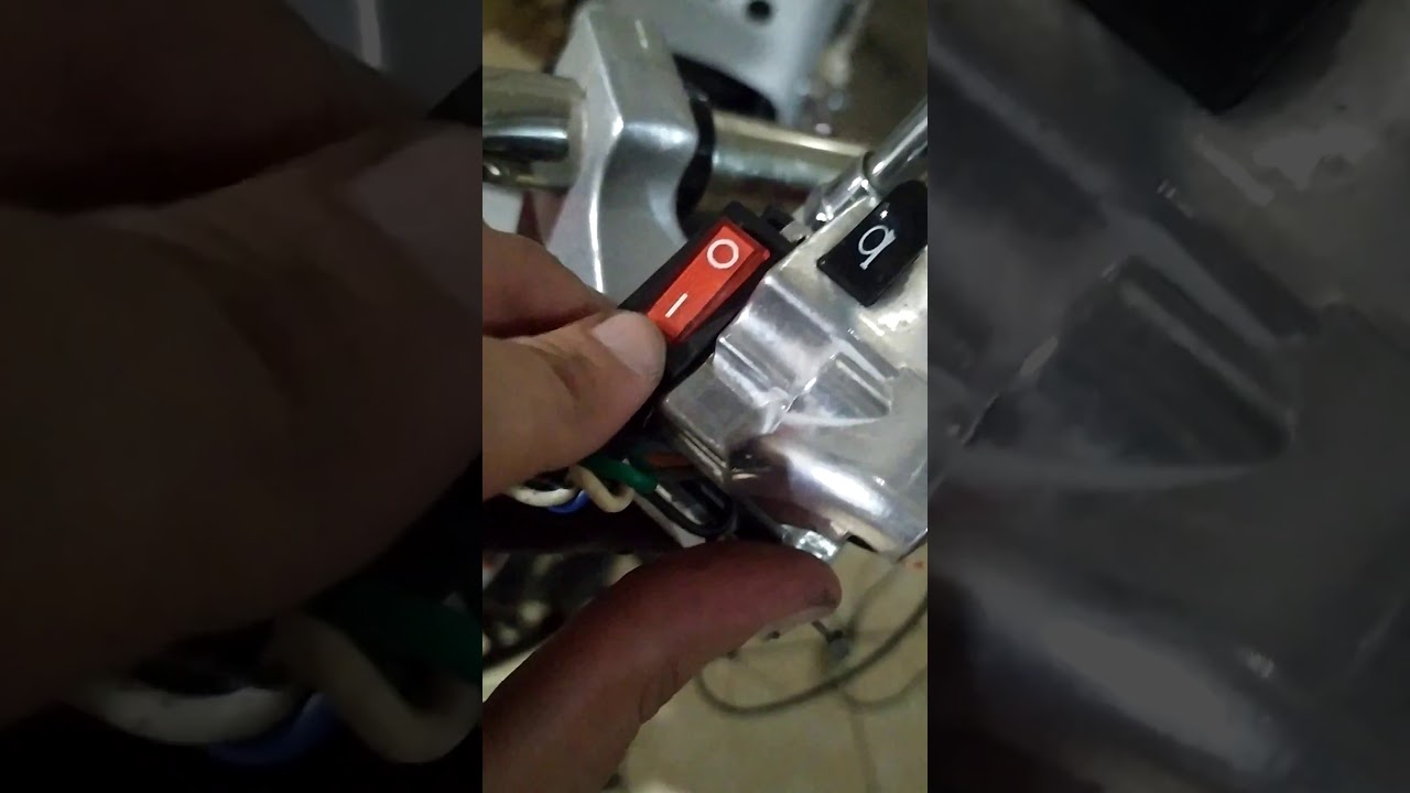 Pisca alerta independente para moto (Dafra Horizon 150cc)