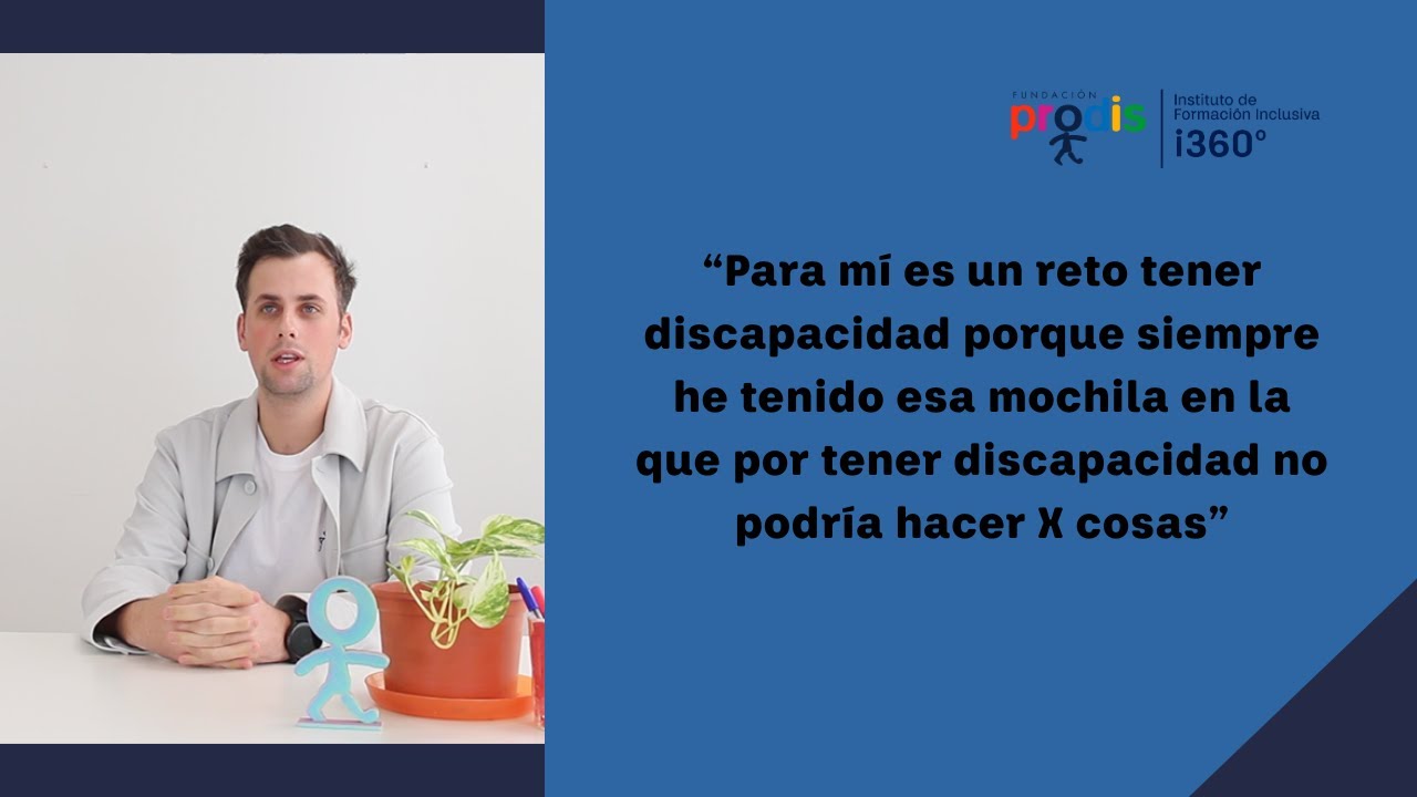 Raúl Mecina: “Para mí es un reto tener discapacidad
