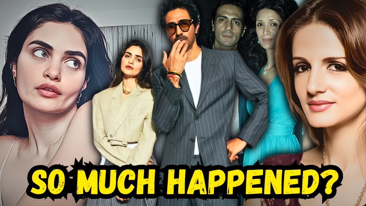 Arjun Rampal left his wife Mehr & daughters for a 15-year younger Girlfriend? Arjun's SHADY family?