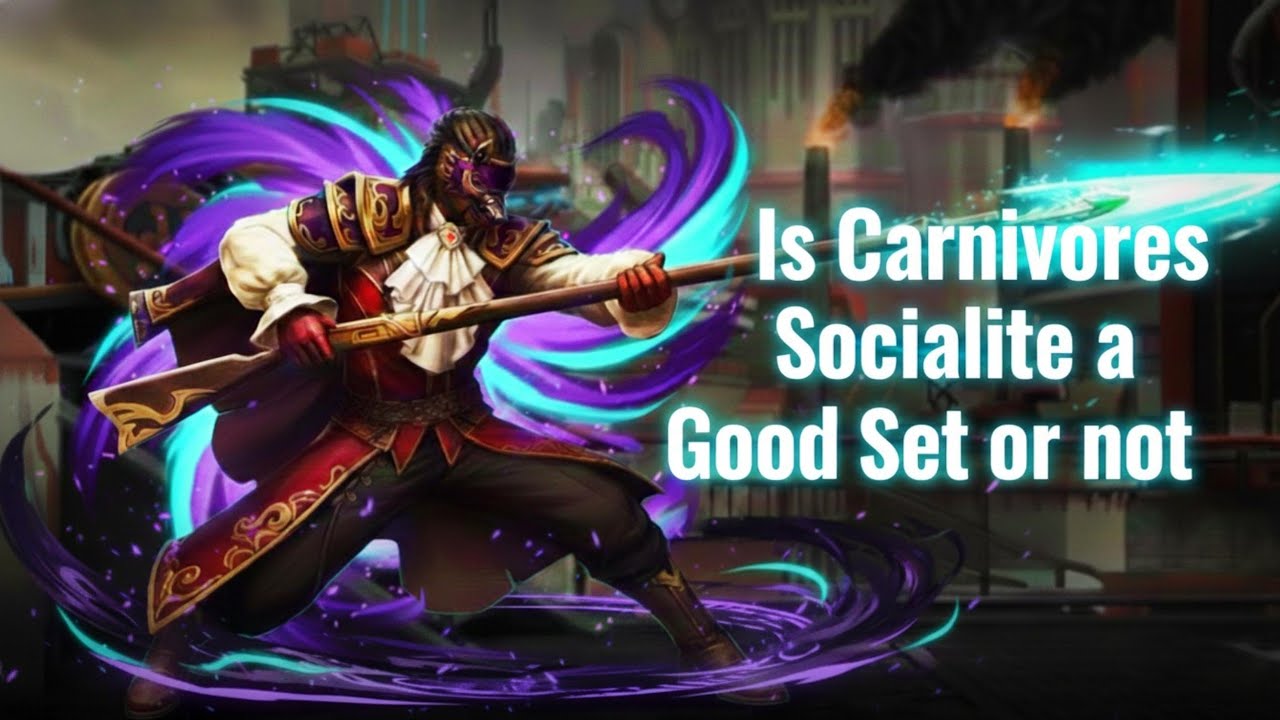 Checking the potential of Carnivores Socialite Set - Powerful ☠️ Or Weak 🤡 - Let's Find Out ( SF3 ) 