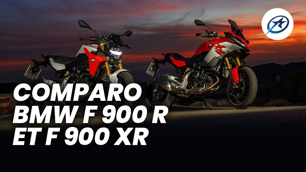 Comparo BMW F 900 R et F 900 XR (2020)