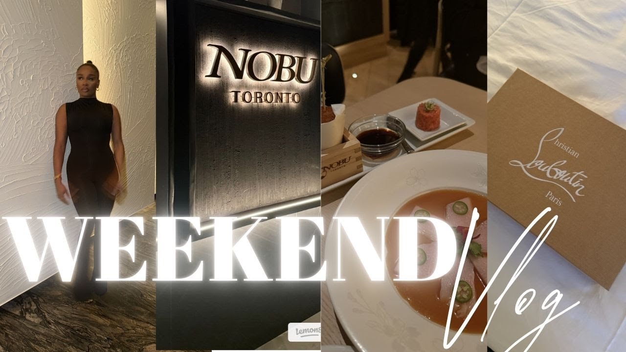 WEEKEND VLOG | Christian Louboutin Unboxing + Dinner at Nobu + shopping haul