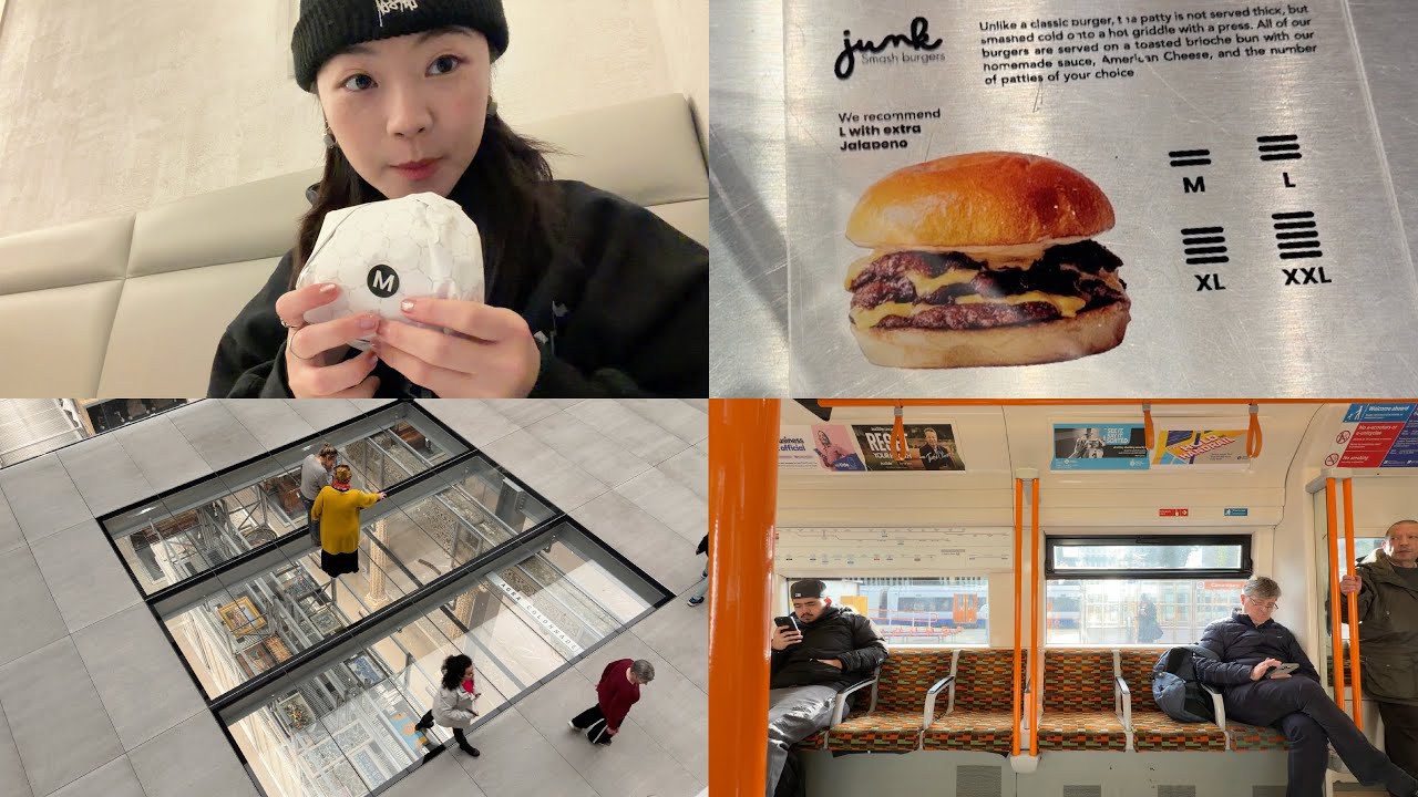 London Diary · 16 | V&A East倉庫博物館 📺 | soho的smash burger🍔💫 | 終於喝到迷客夏🧋